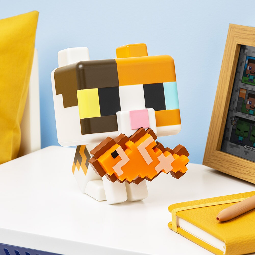 Minecraft Kat GloBuddies Lampe