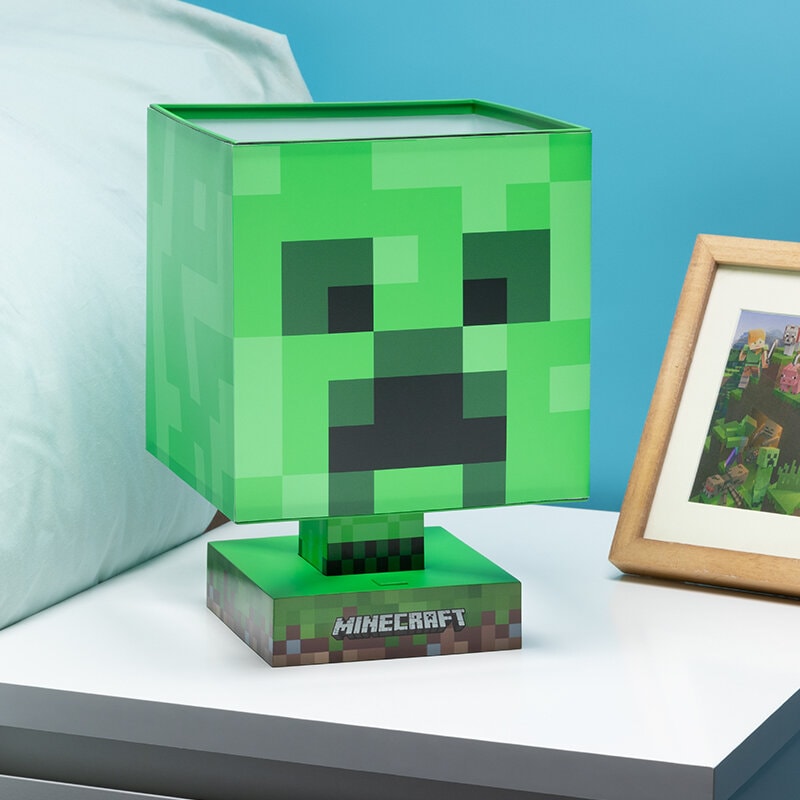 Minecraft, Bordlampe Creeper 35 cm