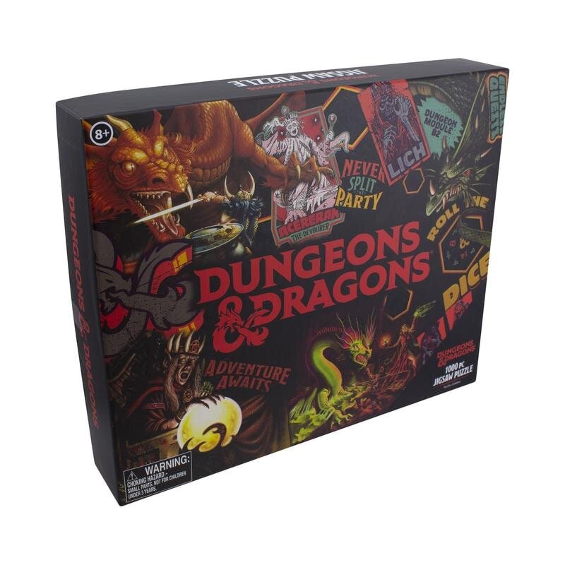 Dungeons & Dragons, Puslespil Montage 1000 brikker