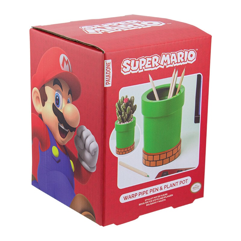 Super Mario Bros - Warp Pipe Potte 15 cm