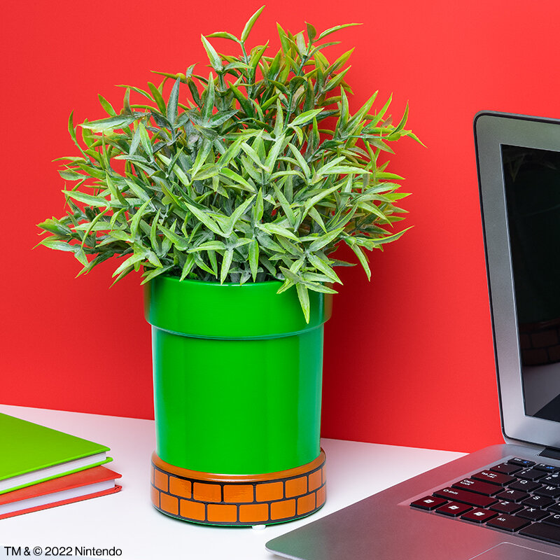 Super Mario Bros - Warp Pipe Potte 15 cm