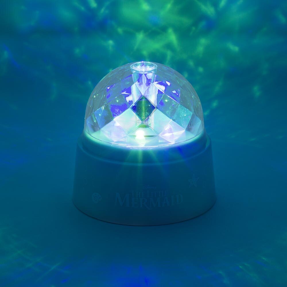 Den Lille Havfrue - Lampe med projektor og klistermærker