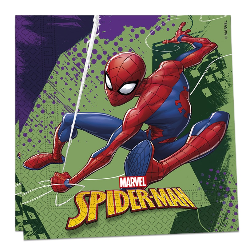 Spiderman Team Up - Servietter 20 stk