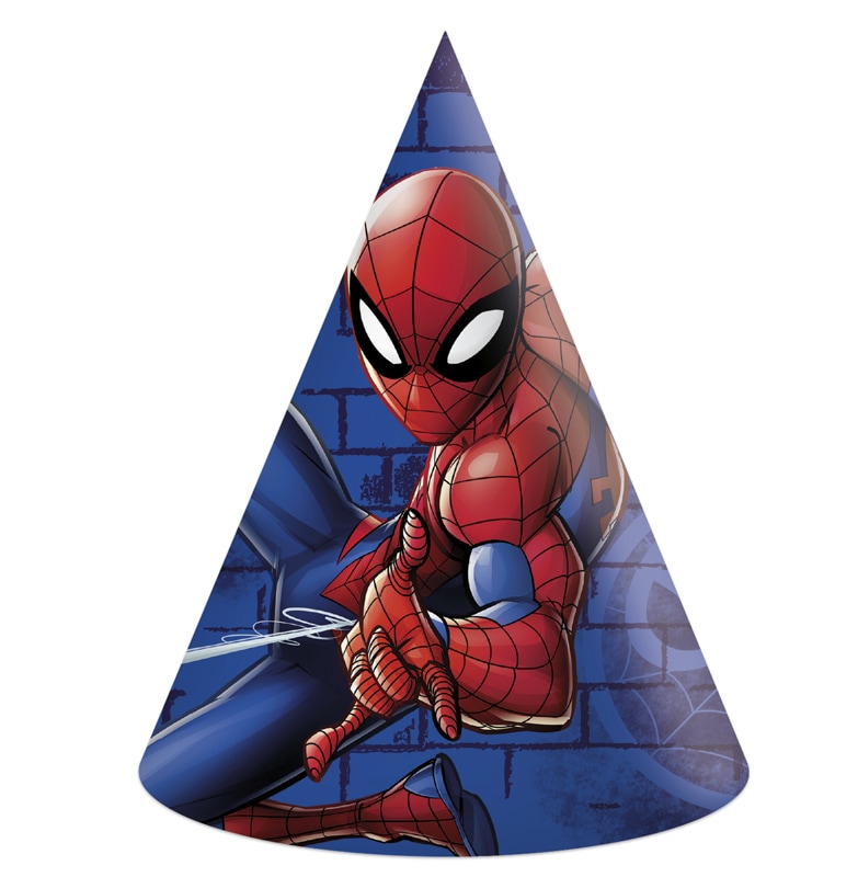 Spiderman Team Up - Festhatte 6 stk