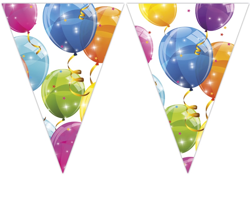 Sparkling Balloons, Flagbanner