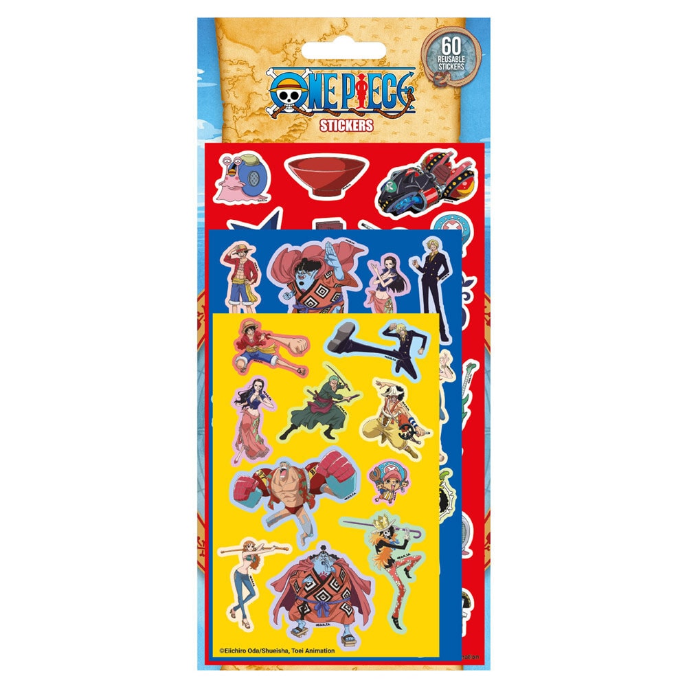 One Piece Klistermærker 60 stk