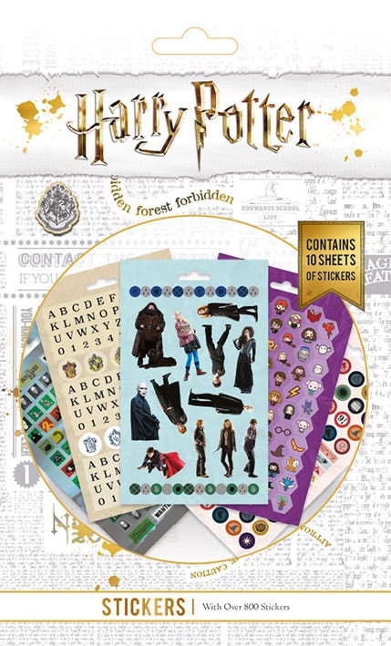 Harry Potter - Klistermærker 800 stk