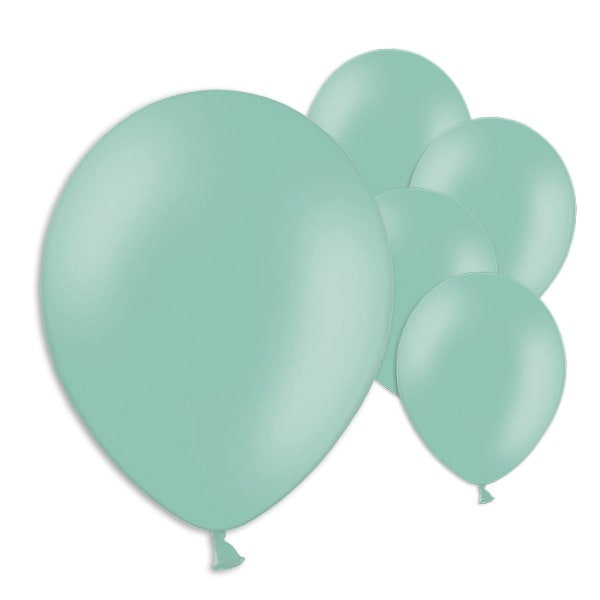 Balloner, Pastelgrøn 10 stk.