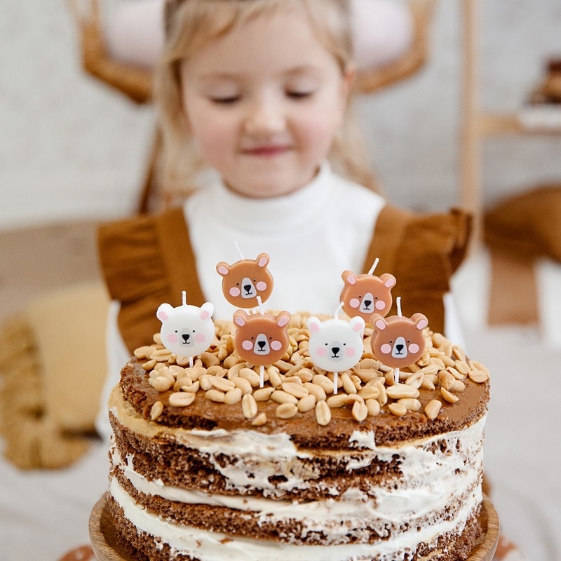 Kagelys Bjørne 6 stk