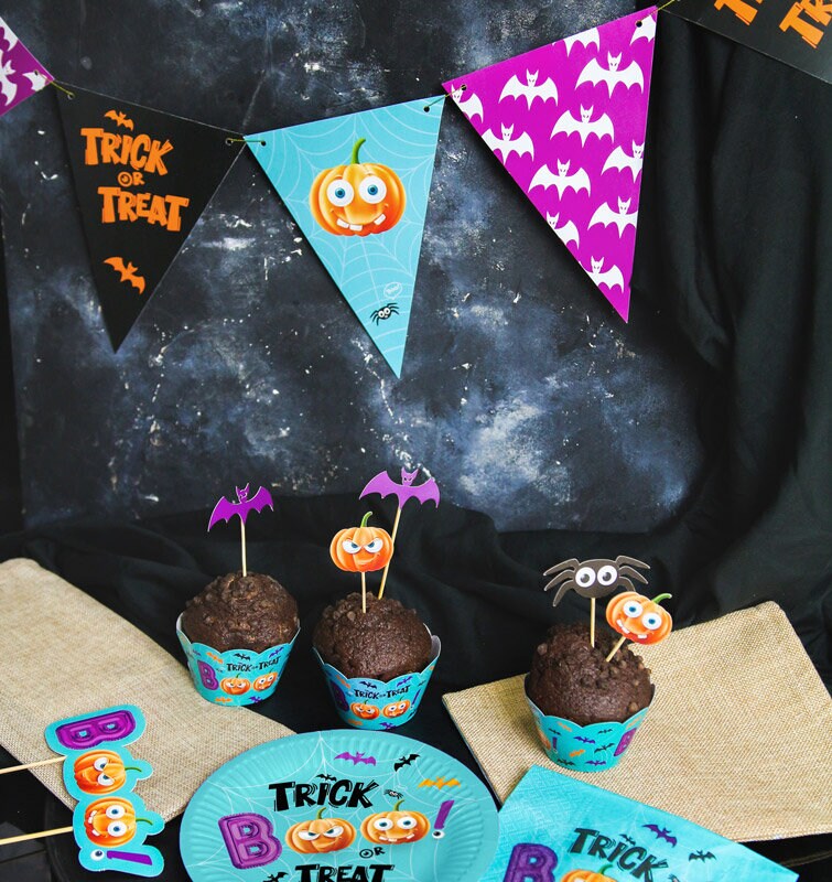 Boo Trick or Treat - Tallerkener 6 stk