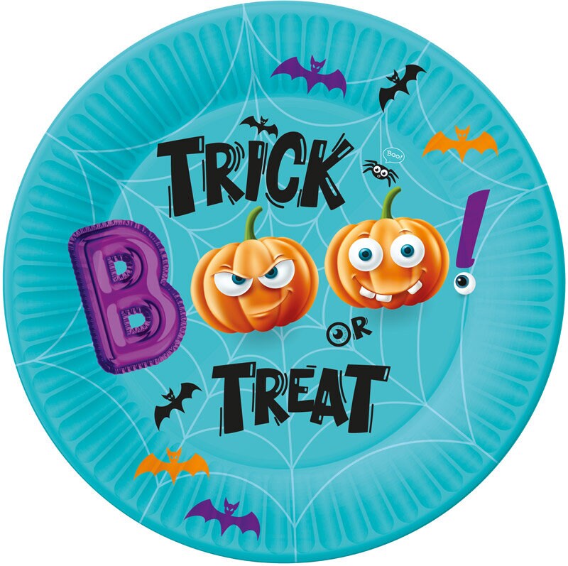 Boo Trick or Treat - Tallerkener 6 stk