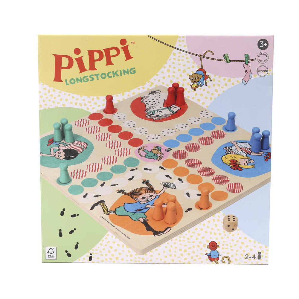 Pippi Langstrømpe Brætspil - Ludo