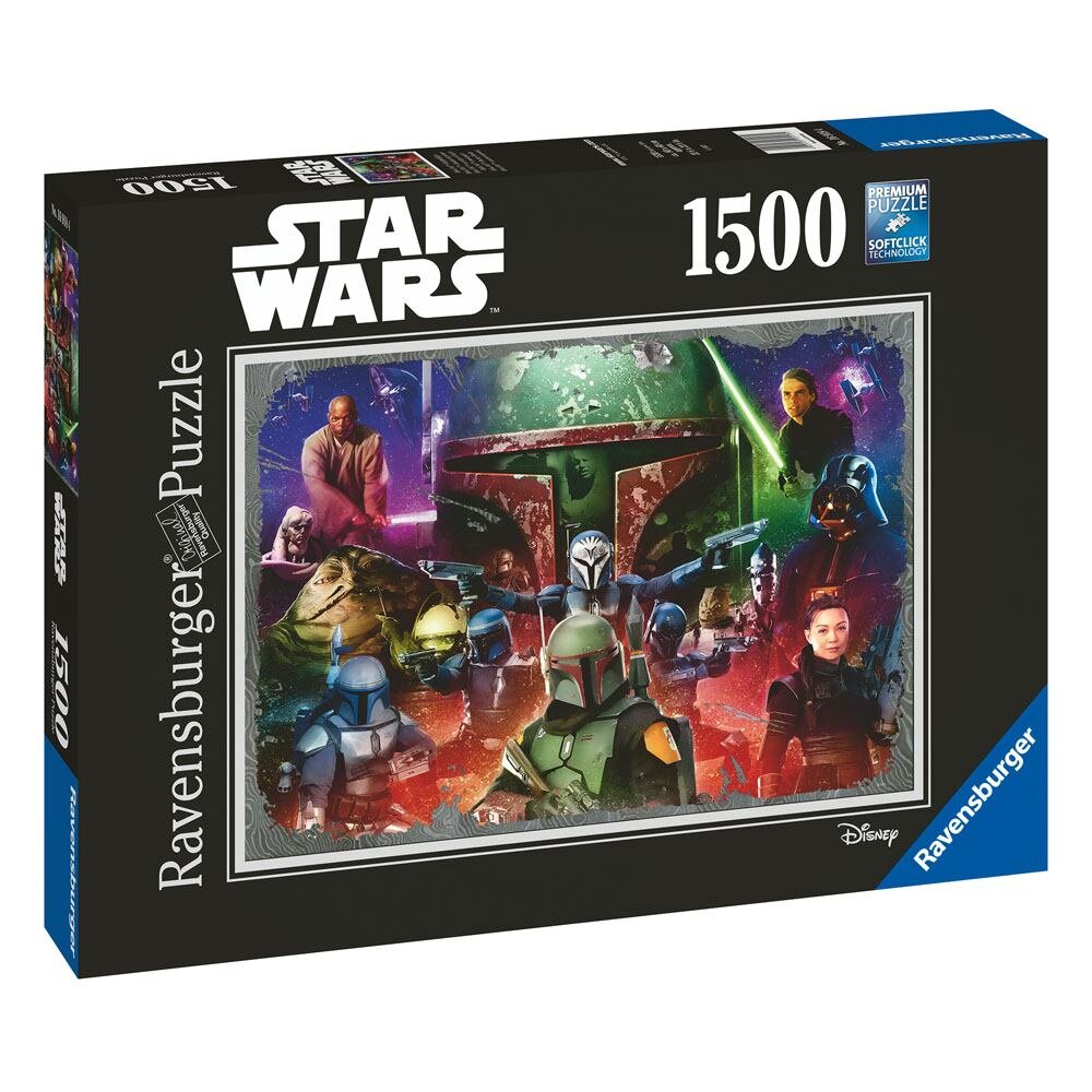 Ravensburger Puslespil - Boba Fett Bounty Hunter 1500 brikker