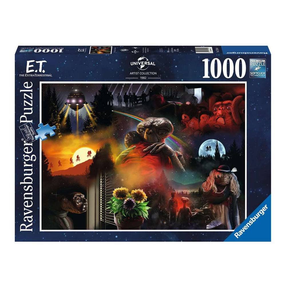 Ravensburger Puslespil, Universal Collection - E.T. 1000 brikker