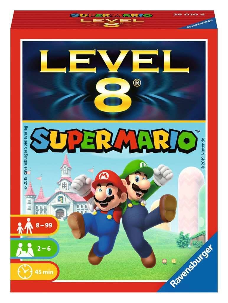 Ravensburger - Kortspil Level 8 Super Mario (Engelsk