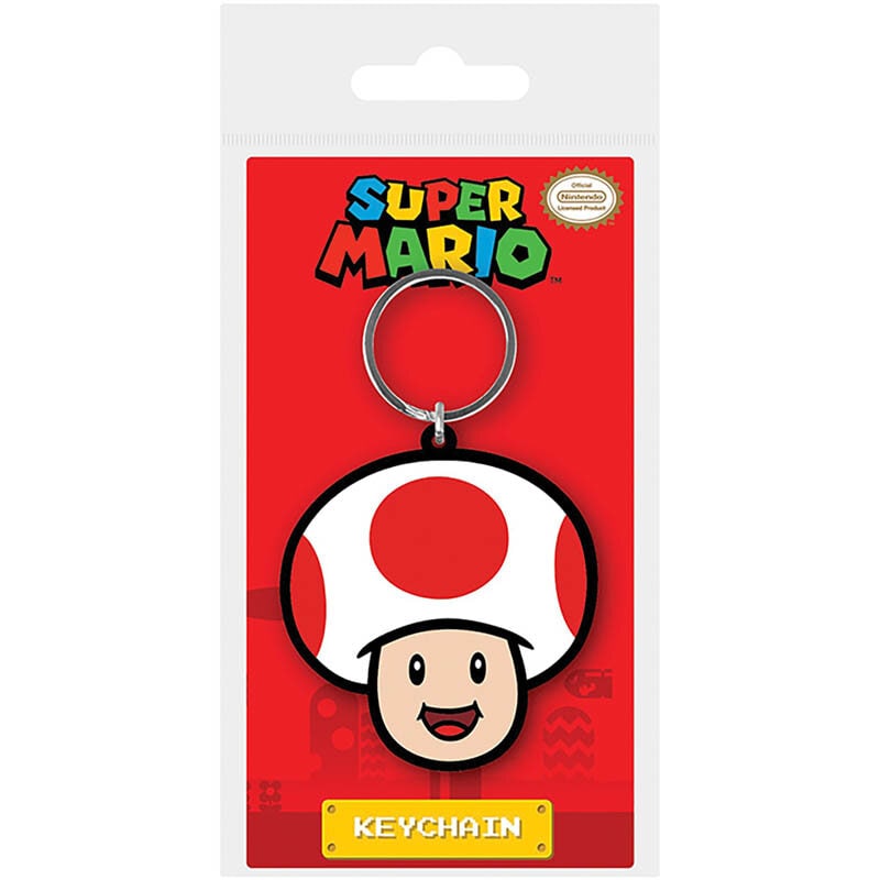 Super Mario Toad Nøglering