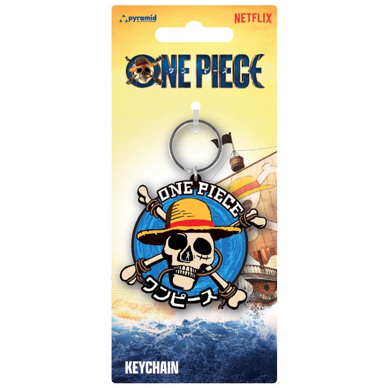 One Piece Nøglering Straw Hat Crew Icon