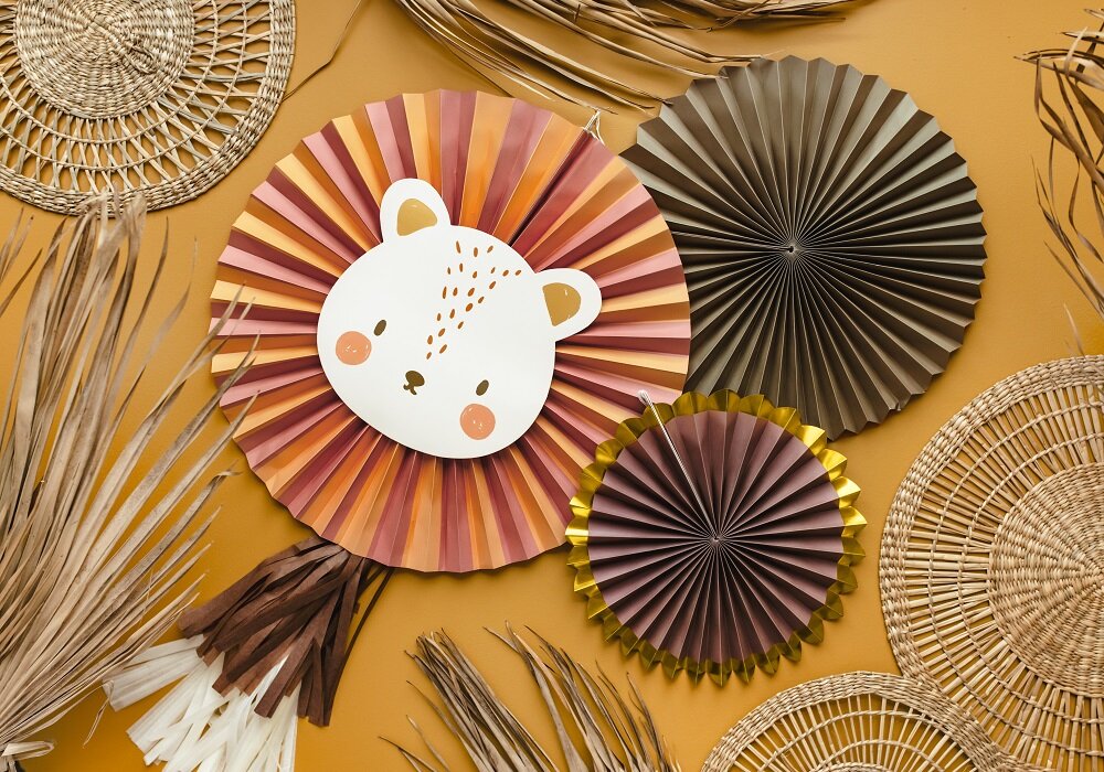 Hængende dekorationer - Løve 3 stk