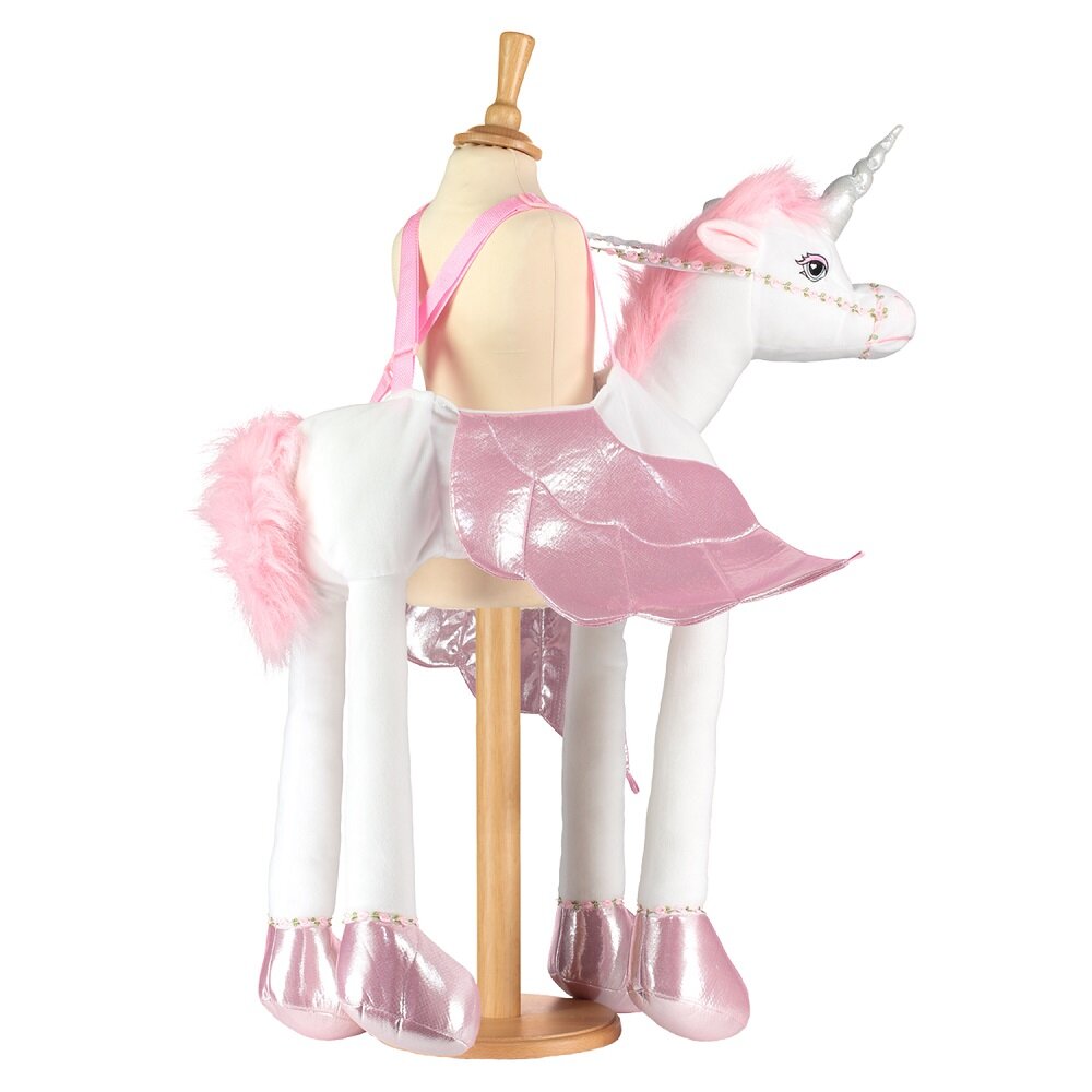 Enhjørning Ride-on Kostume med lyd- & lys effekter 3-8 år