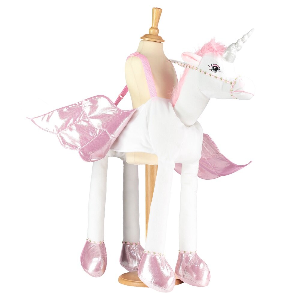 Enhjørning Ride-on Kostume med lyd- & lys effekter 3-8 år