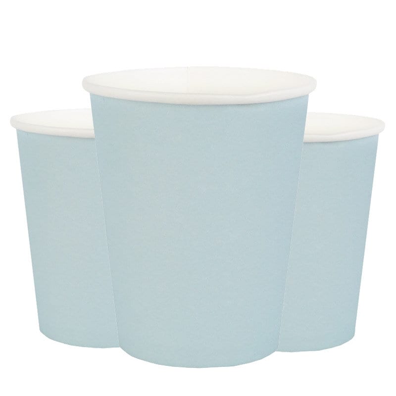 Papkrus 250 ml - Lyseblå 10 stk