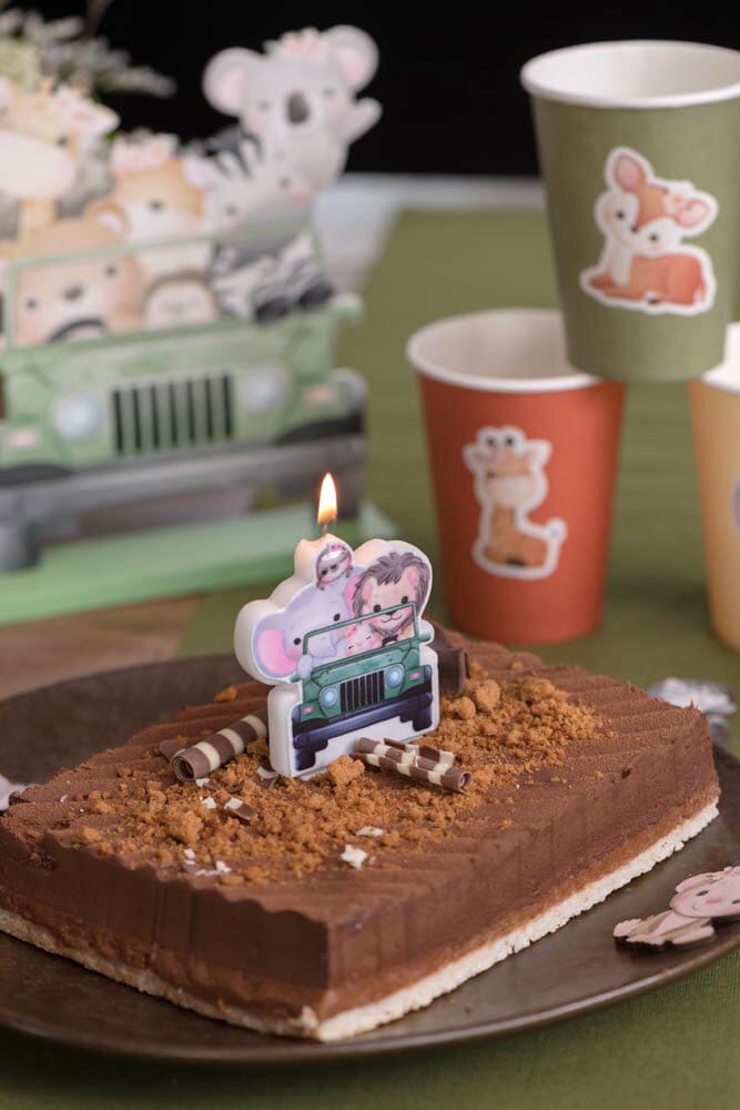 Baby Safari - Kagelys 7,5 cm