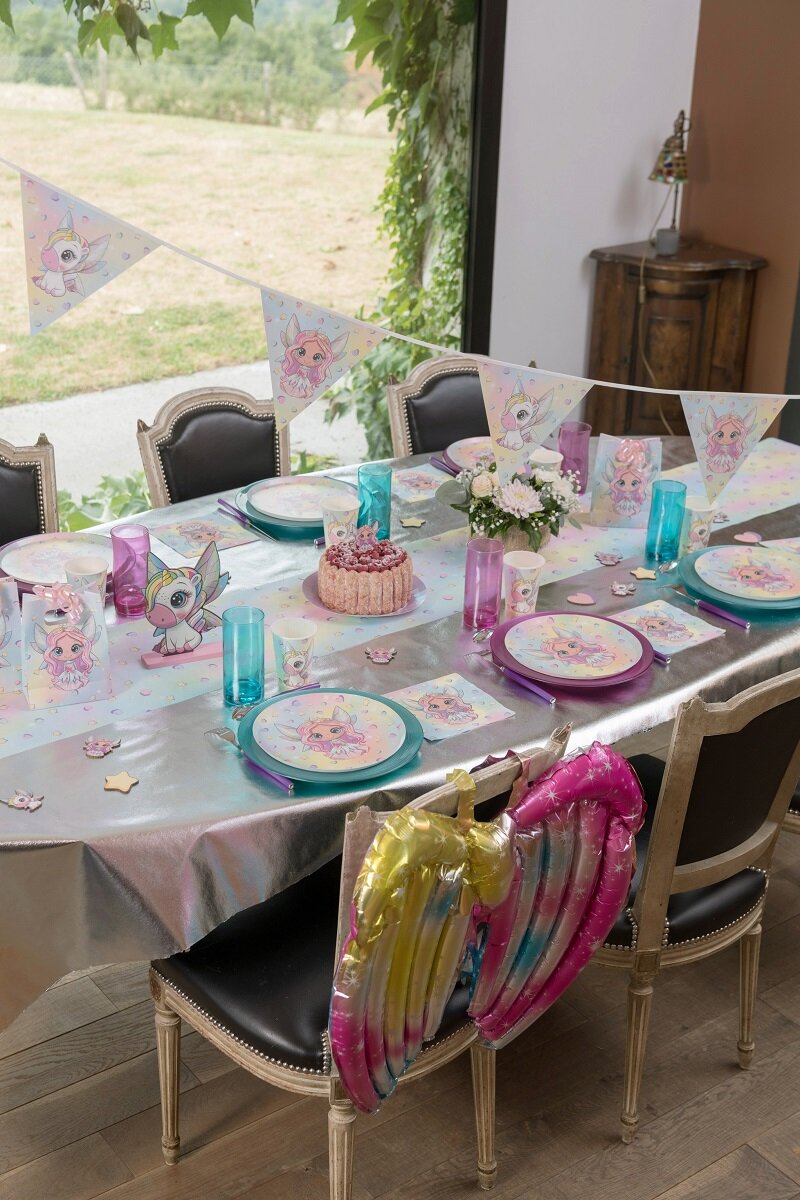 Unicorn Fairy - Flagguirlande 5 meter