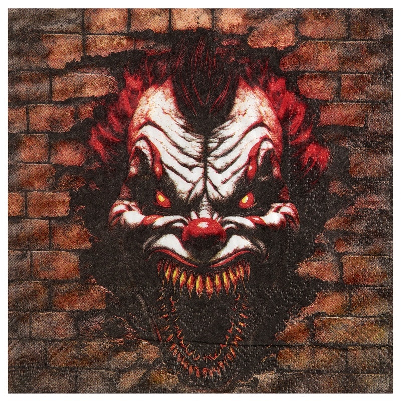 Killer Clown - Servietter 20 stk