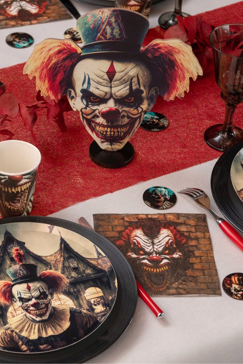 Killer Clown - Borddekoration 20 cm