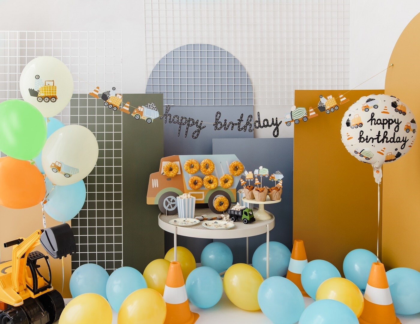 Construction - Balloner 6 stk