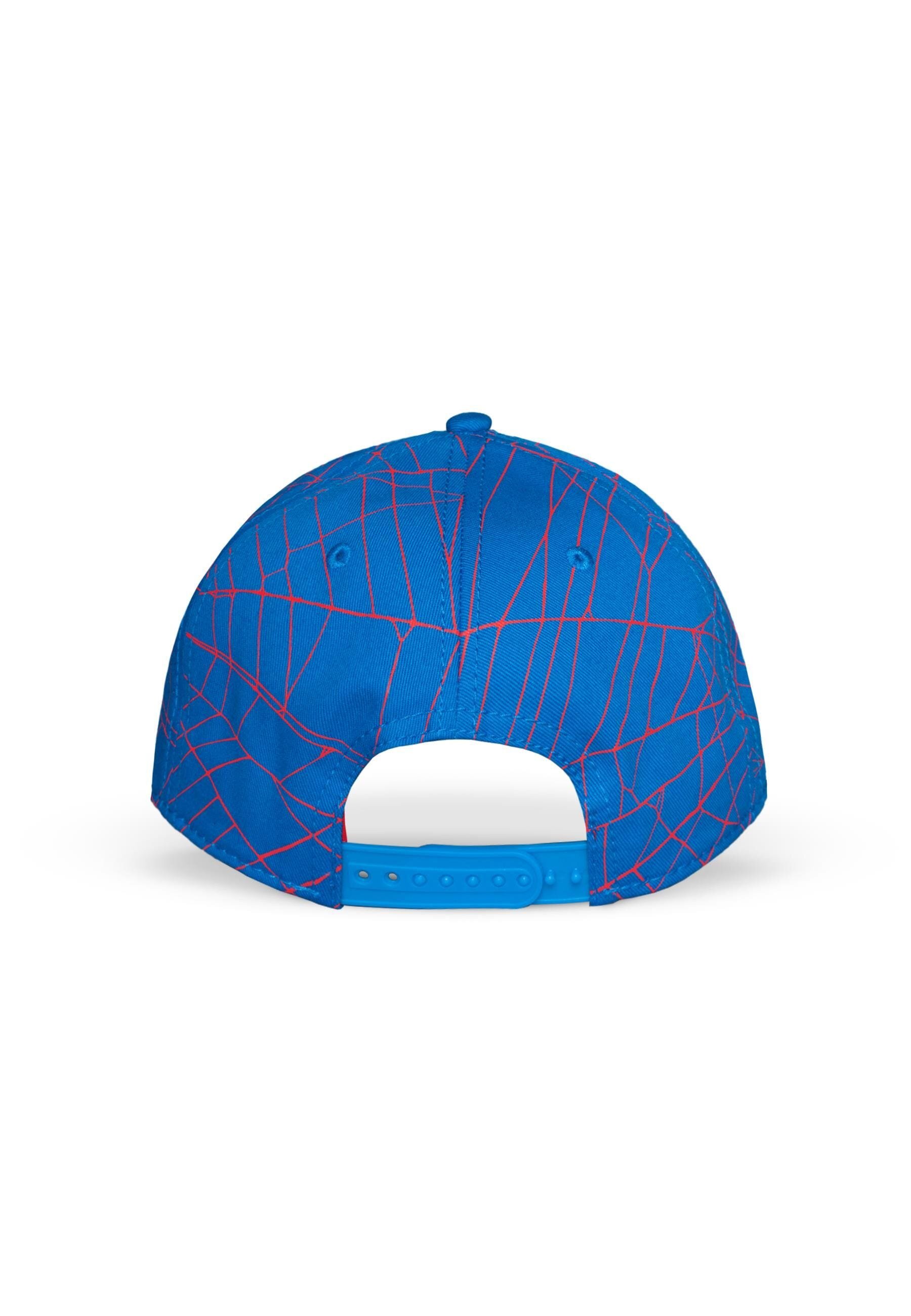 Spiderman - Kasket Logo Blå Børnestørrelse