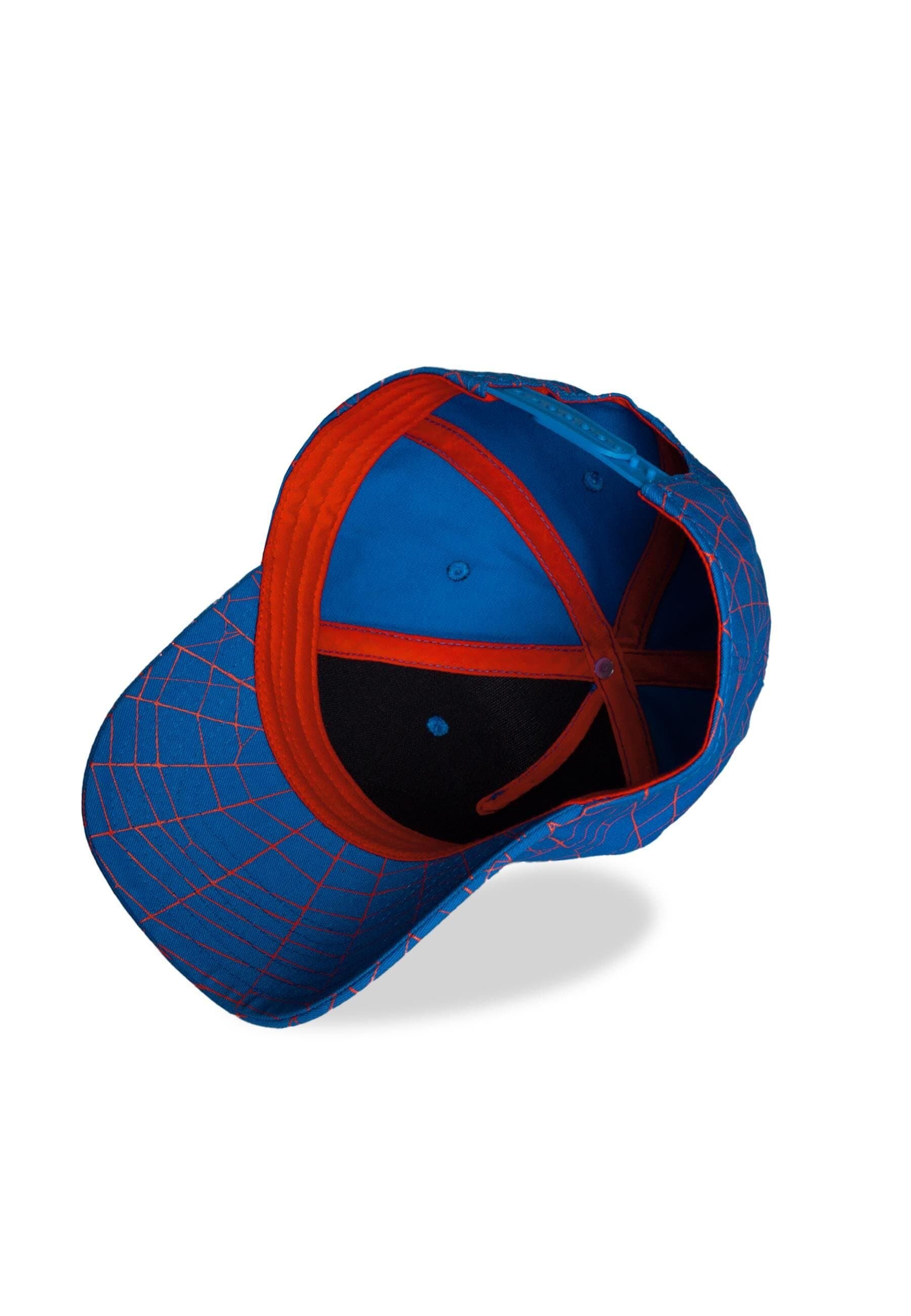 Spiderman - Kasket Logo Blå Børnestørrelse