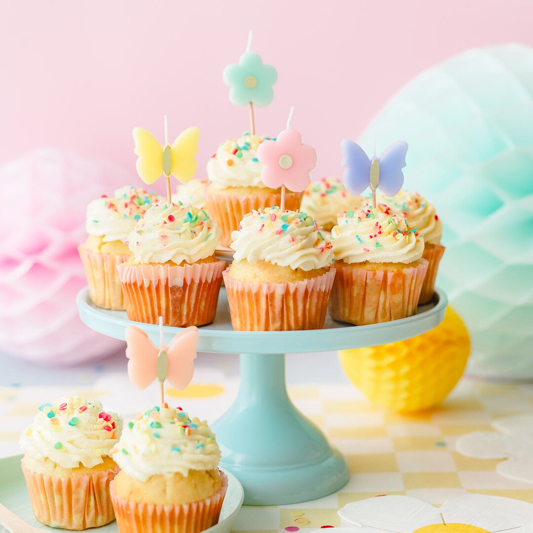 Kagelys Sommerfugle & Blomster 5-pakke