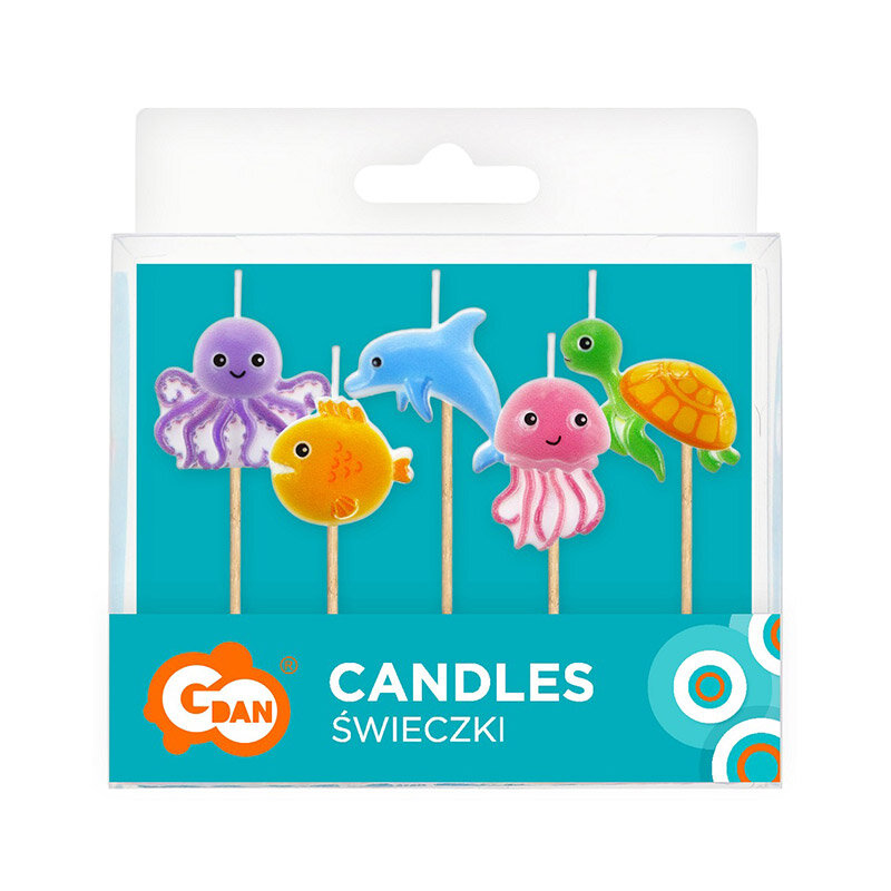 Kagelys - en verden af vand 5 stk