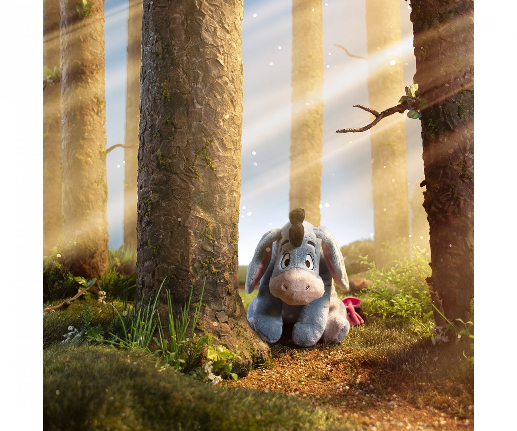 Nalle Plys - Bamse Æsel 25 cm