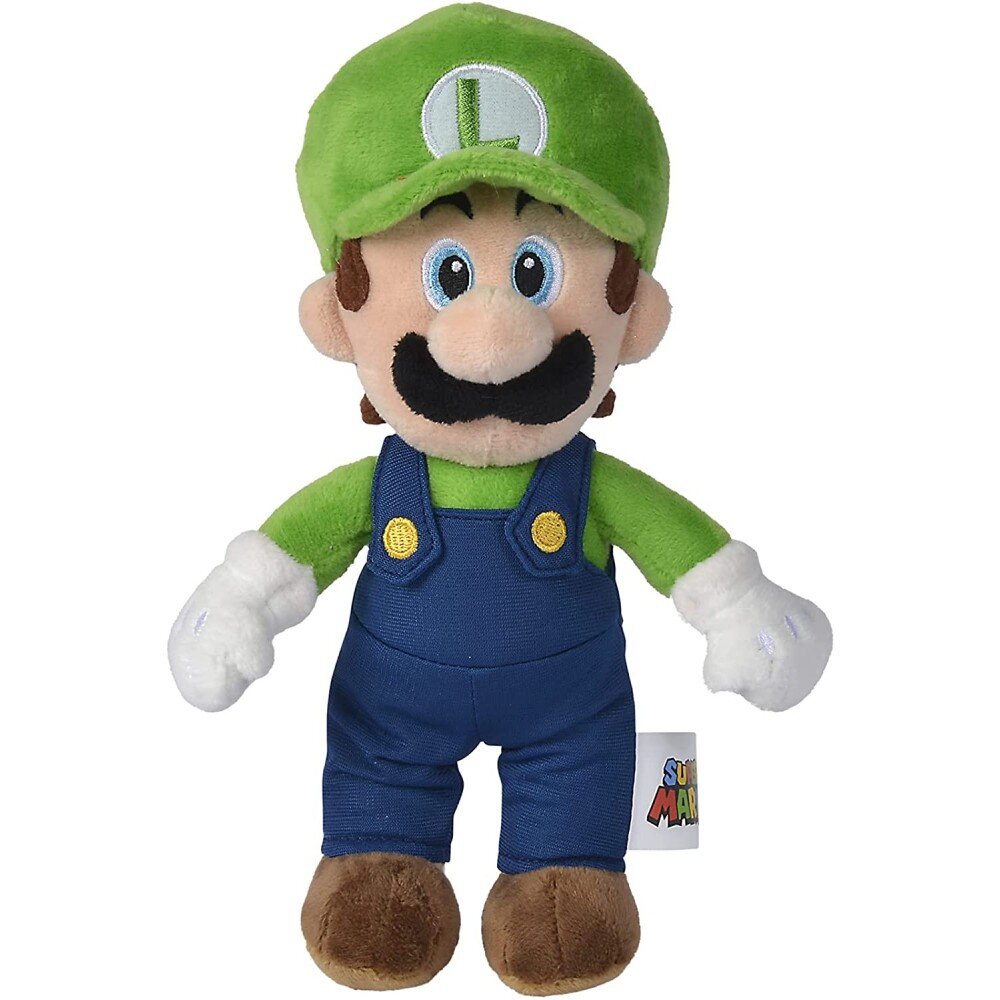 Super Mario - Bamse Luigi 20 cm