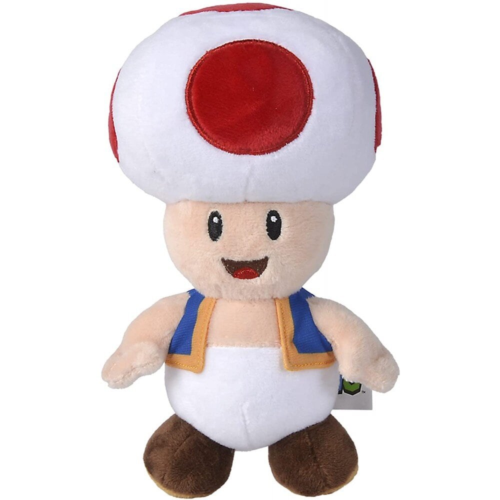 Super Mario - Bamse Toad 20 cm