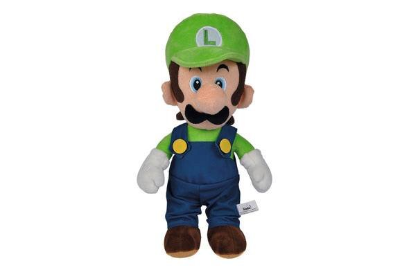 Super Mario Bros - Bamse Luigi 30 cm