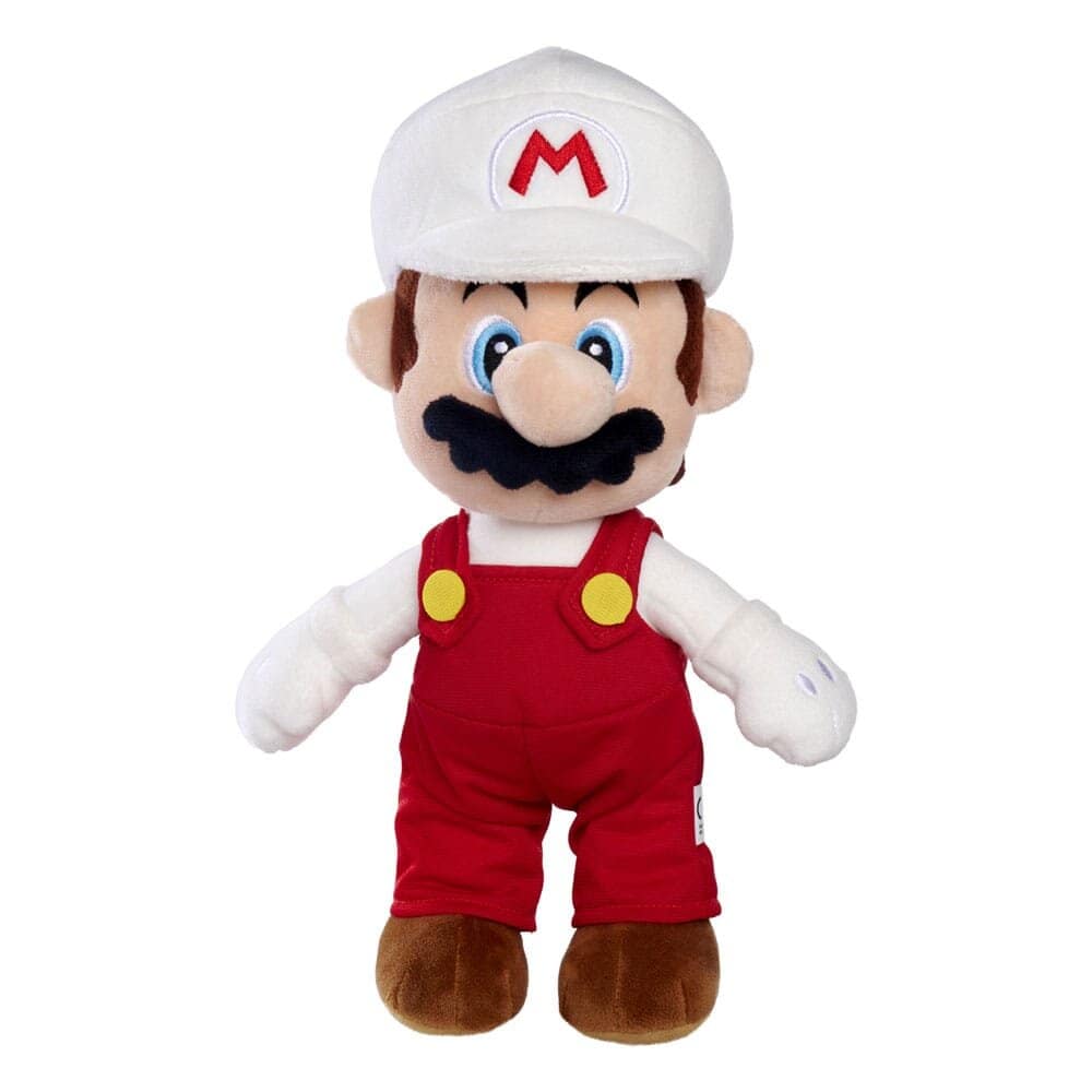 Super Mario Bamse Fire Mario 30 cm