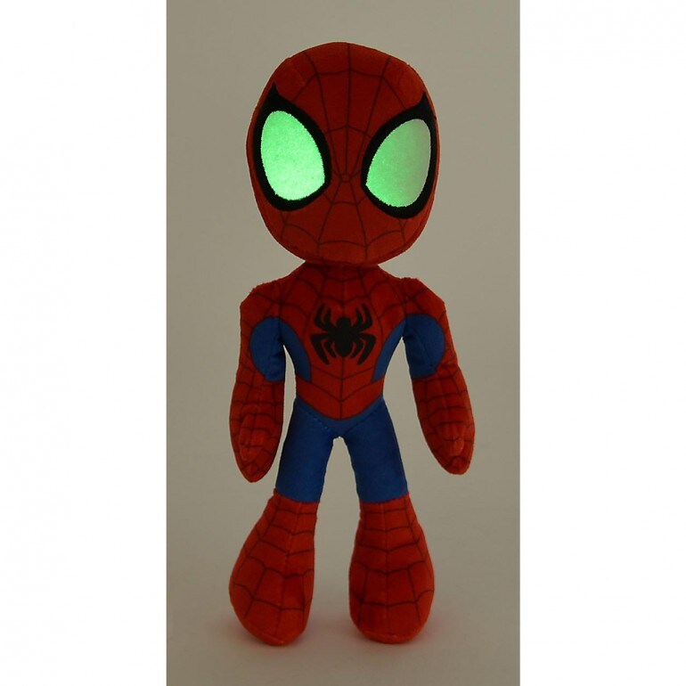Bamse Spidey Glow in the Dark 27 cm
