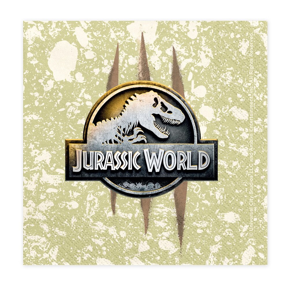 Jurassic World Servietter 20 stk