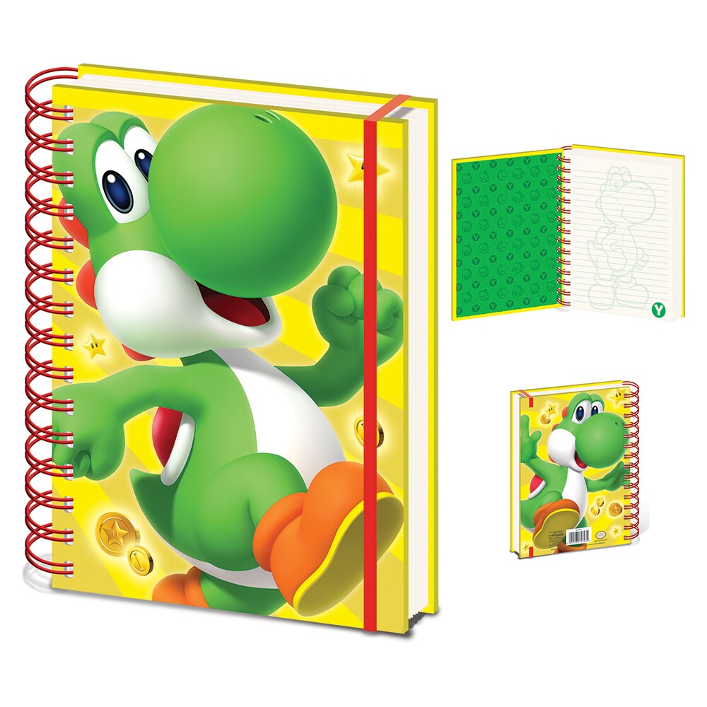 Super Mario Bros, Notesbog A5 Yoshi