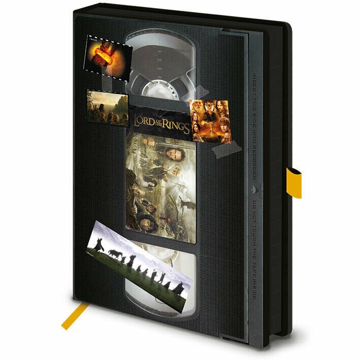 Ringenes Herre, Notebook A5 VHS Premium