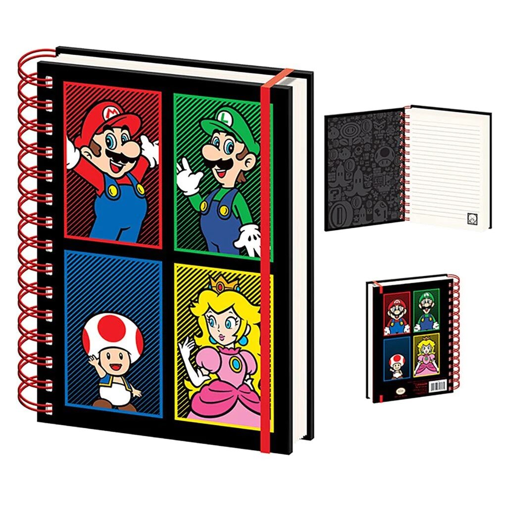 Super Mario Bros - Notesbog A5