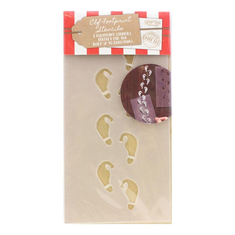 Stencils - Nissens fodaftryk 2-pak