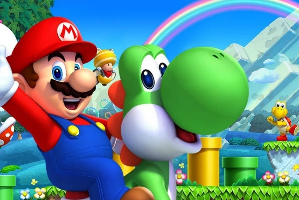Inviter til et fartfyldt Super Mario Party