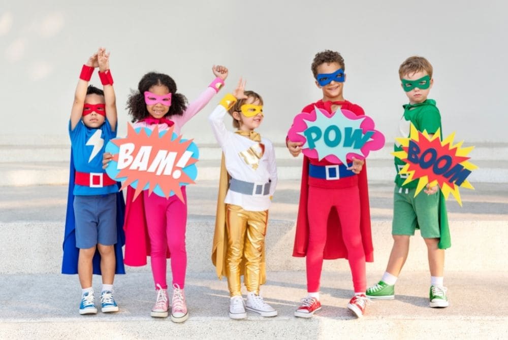 Sjove ideer til børnefødselsdage med superheltetema