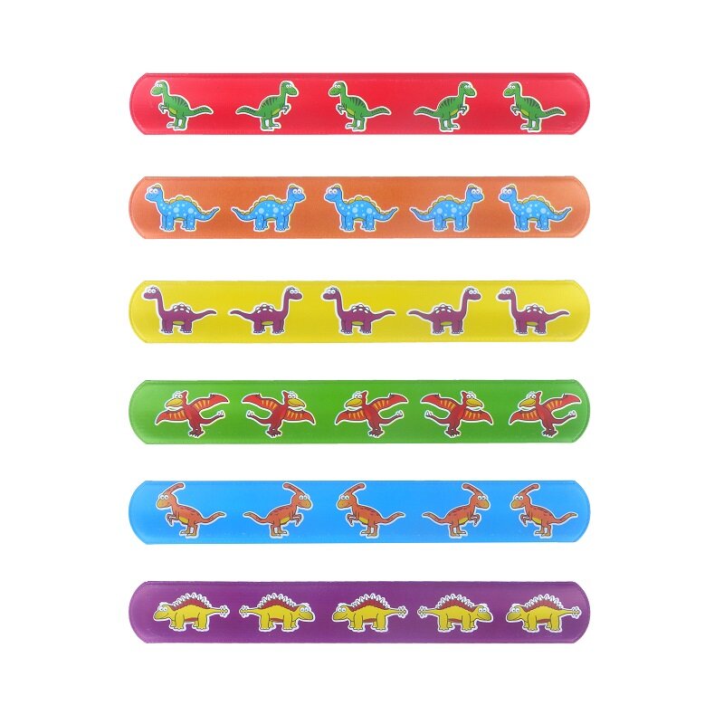 Dinosaur snap-on armbånd