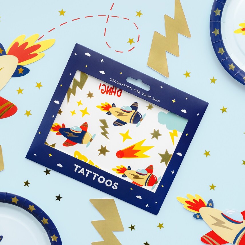 Flyvemaskine - Tatoveringer 11 stk