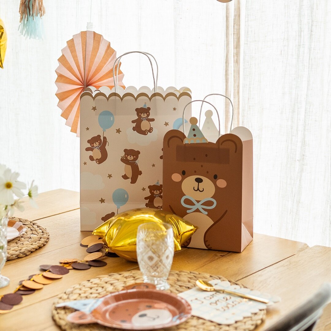 Teddy Bear - Gavepose 18 x 29 cm